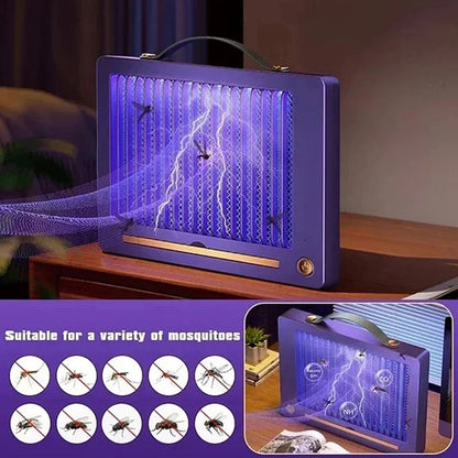 Veggmontert elektrisk myggdrepende lampe