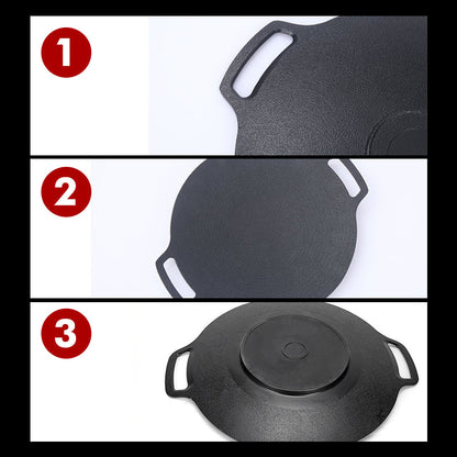 Multifunksjonell steinform med non-stick belegg