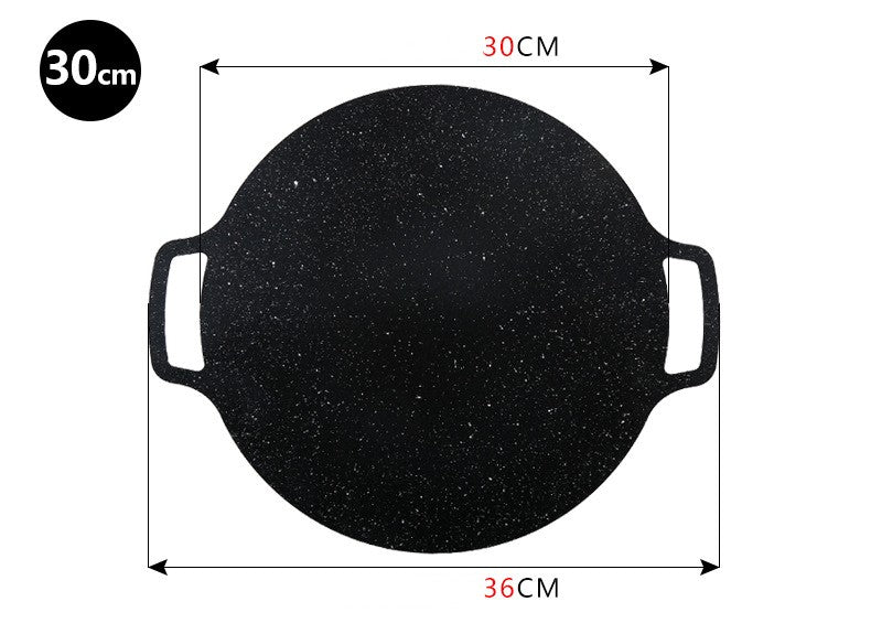 Multifunksjonell steinform med non-stick belegg