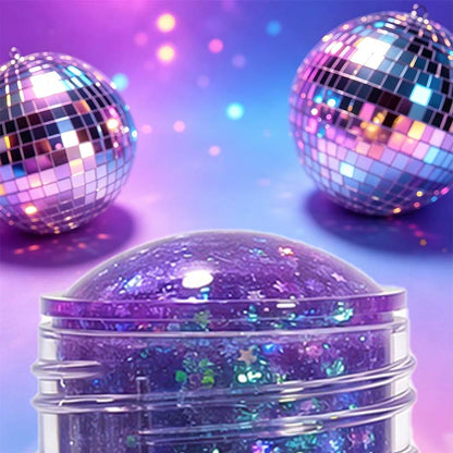 Multifunksjonell, grov glittergelstift