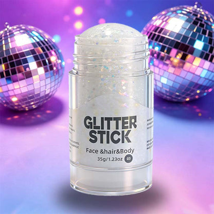 Multifunksjonell, grov glittergelstift