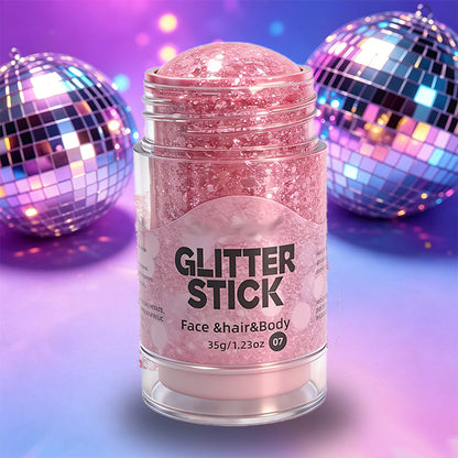Multifunksjonell, grov glittergelstift