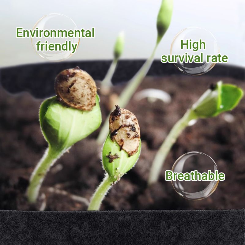 💐Ny ankomst 48 % RABATT!🌱Mikroluftet geotekstil plantepose