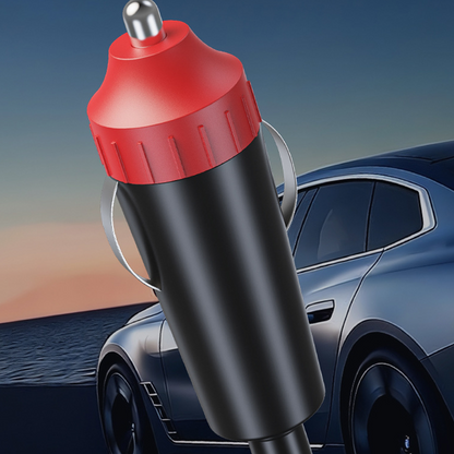Multifunksjonell billader med AC-uttak og USB