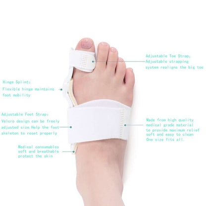 Hallux valgus-korrigerer for menn og kvinner