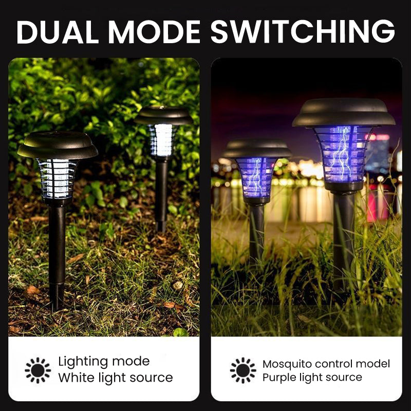 🦟 BEGRENSET TID –48 % RABATT! Dobbel funksjon: mygglampe med lys – intelligent styring vanntett og støtsikker🔥💡