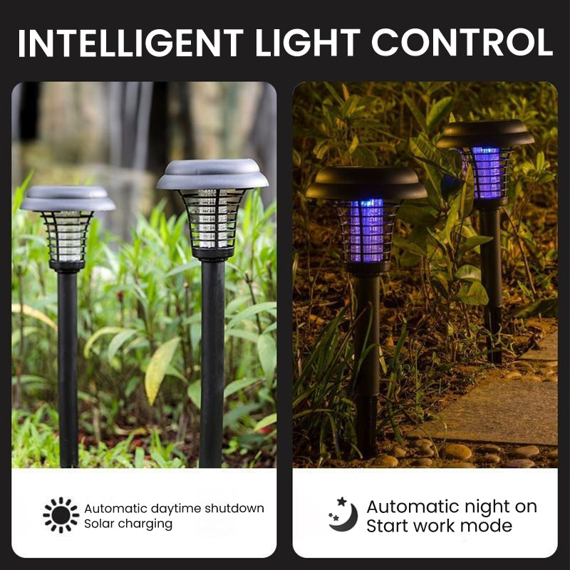 🦟 BEGRENSET TID –48 % RABATT! Dobbel funksjon: mygglampe med lys – intelligent styring vanntett og støtsikker🔥💡