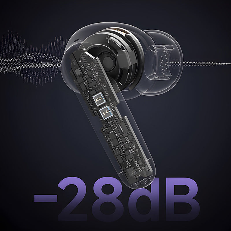 Bluetooth 5.4 støydempende ørepropper