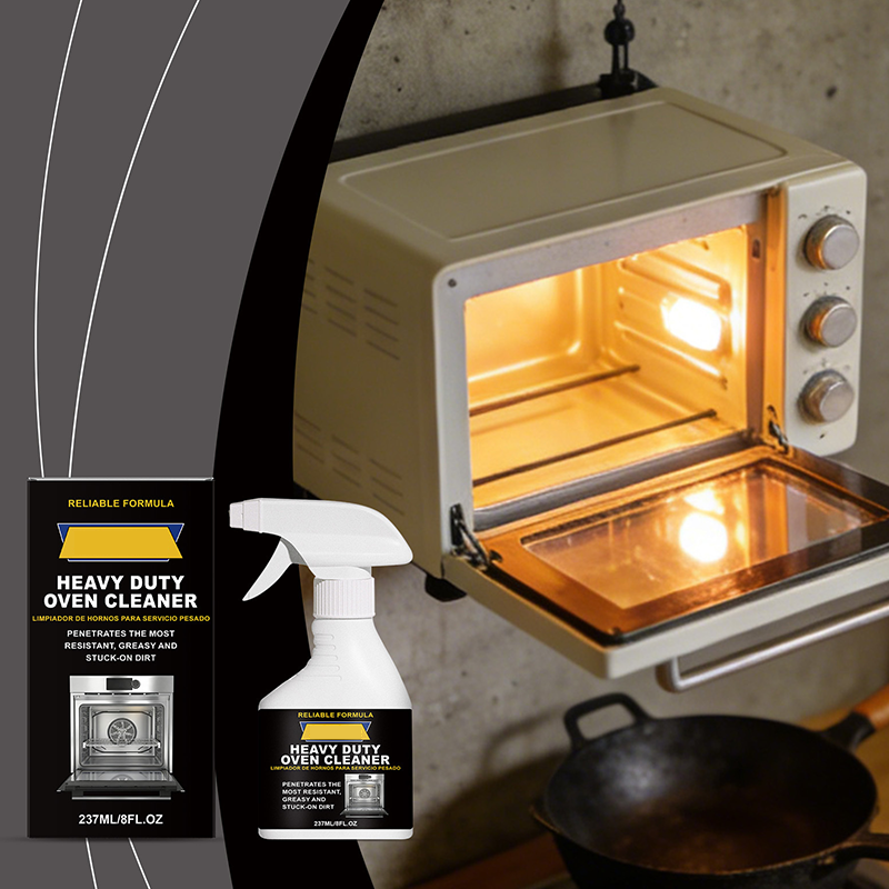 🍳 48% RABATT – Kraftig ovnrens spray – fjerner innbakt fett & matrester – hurtigvirkende – enkel avtørking – luktnøytralisering – for en plettfri ovn