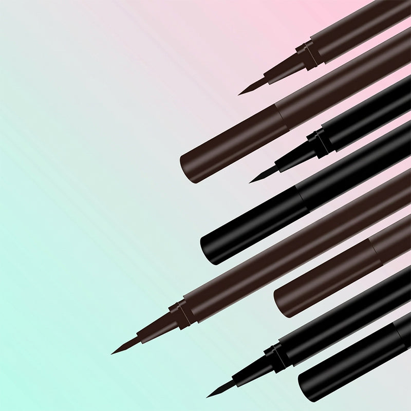 🥳2026 VARMT SALG🥳💞50 000+ SOLGT!👁️💧 KJØP 1 FÅ 1 GRATIS! Vannfast flytende eyeliner – Ultrafin tupp, hurtigtørkende, holder i 12 timer. Ingen flekker, ingen falming. Mild mot øynene. 🖌️✨