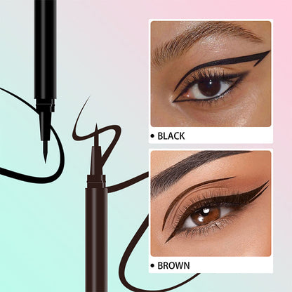 🥳2026 VARMT SALG🥳💞50 000+ SOLGT!👁️💧 KJØP 1 FÅ 1 GRATIS! Vannfast flytende eyeliner – Ultrafin tupp, hurtigtørkende, holder i 12 timer. Ingen flekker, ingen falming. Mild mot øynene. 🖌️✨