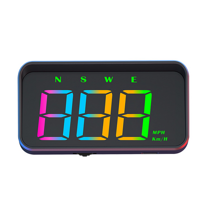 Bilens head-up-display med GPS