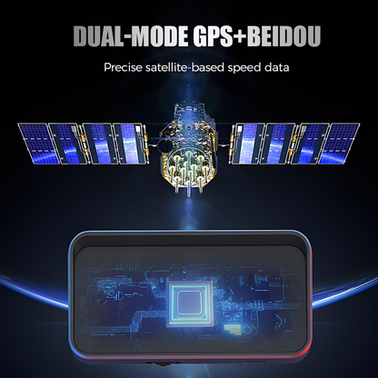 Bilens head-up-display med GPS
