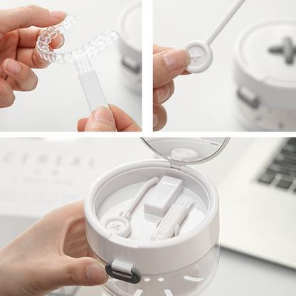 🔥 2026 HIT-SALG – 48% RABATT! 🔥 All-in-One oppbevaringsetui for tannregulering / retainer 🦷✨