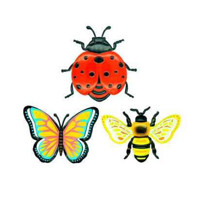 🐝 Kun i en begrenset periode: 48 % rabatt! ✨ 3D-insektveggdekorasjoner – Bie, sommerfugl, marihøne, værbestandig