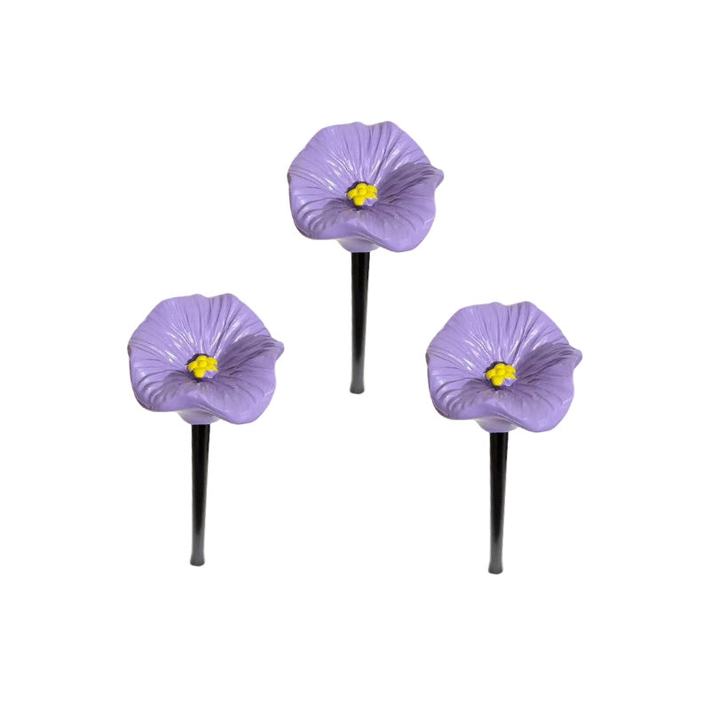 Livlig blomsterfarget fuglevannsmater