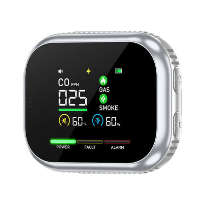 🥳 2026 HOT SALE 🥳💞 50K+ SOLD! 🔥🏠 50% OFF! Portable 6-in-1 Gas Alarm – Detects CO, Combustible Gas, Smoke & More. LCD Display & Audible Alert – Protect Your Family Without Costly Inspections! 🛡️✨