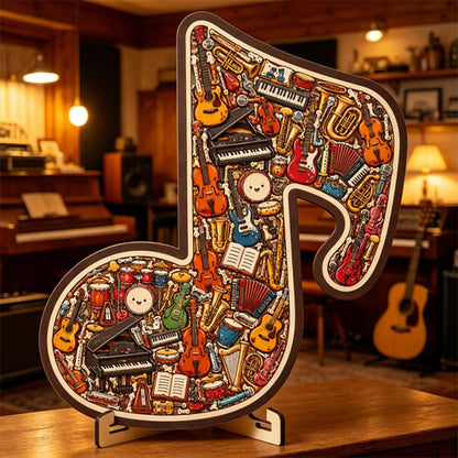⌛Tidsbegrenset tilbud🎶Puslespill i tre med musikalske noter🧩