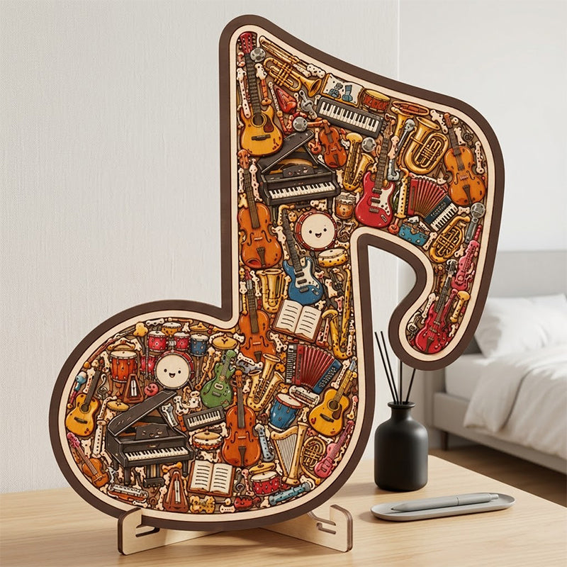 ⌛Tidsbegrenset tilbud🎶Puslespill i tre med musikalske noter🧩