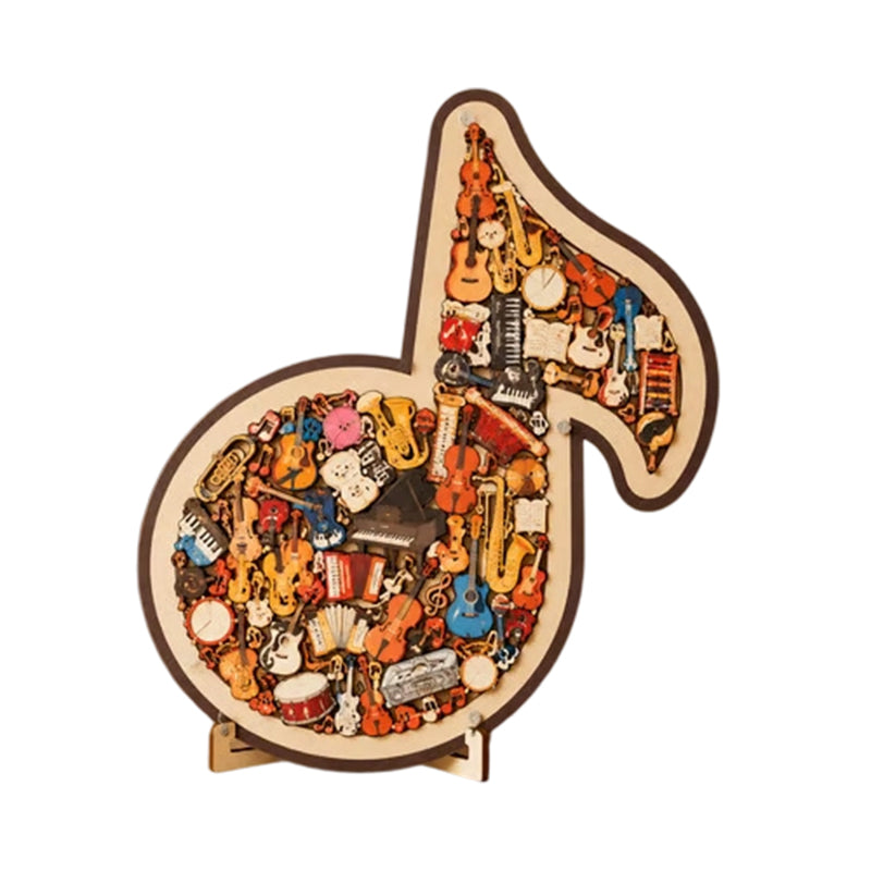⌛Tidsbegrenset tilbud🎶Puslespill i tre med musikalske noter🧩