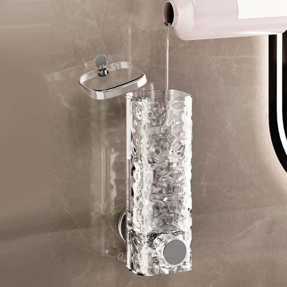 Universell veggmontert sugekopp-sjampodispenser