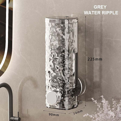 Universell veggmontert sugekopp-sjampodispenser