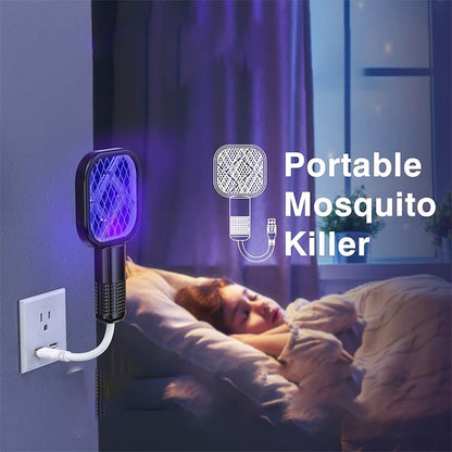 ⚡ BEGRENSET TID 48% RABATT! ✨ Mini USB Elektrisk Myggfelle – Høyspenningsnett, UV-lys, trygg for barn og kjæledyr 🦟