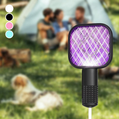 ⚡ BEGRENSET TID 48% RABATT! ✨ Mini USB Elektrisk Myggfelle – Høyspenningsnett, UV-lys, trygg for barn og kjæledyr 🦟