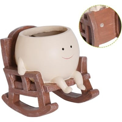 🔥KJØP 2 FÅ 10 % RABATT💝Smiley Face-plantepotte
