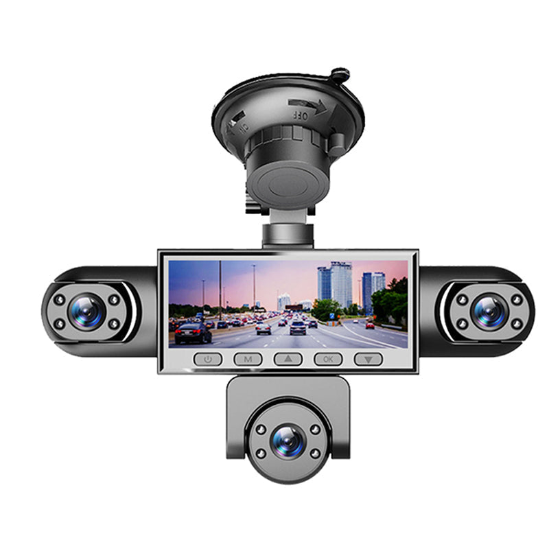 🚗 50% RABATT – 5-kamera panoramabilkamera – full dekning – 1080P nattvisning – G-sensor – parkeringsvakt – løkkebåndopptak – for alle biler