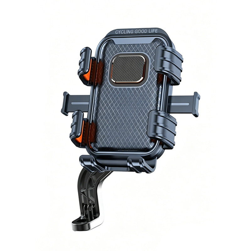 Støtsikker telefonholder for motorsykler