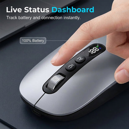 ⏳Begrenset tidsbegrenset 48 % rabatt⏰AI Smart Voice Wireless Mouse🖱️💬