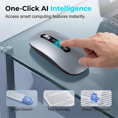 ⏳Begrenset tidsbegrenset 48 % rabatt⏰AI Smart Voice Wireless Mouse🖱️💬