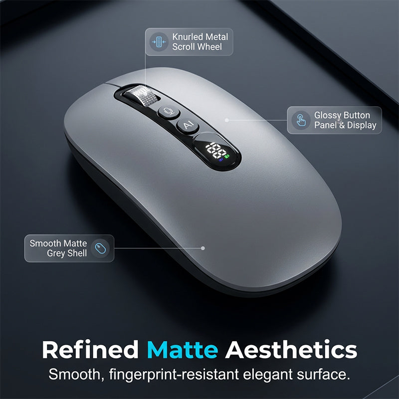 ⏳Begrenset tidsbegrenset 48 % rabatt⏰AI Smart Voice Wireless Mouse🖱️💬