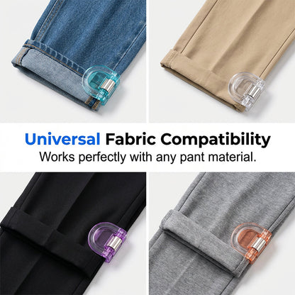 👖✨ Syfrie faldklips – umiddelbar lengdejustering, diskré og stoffsikker!