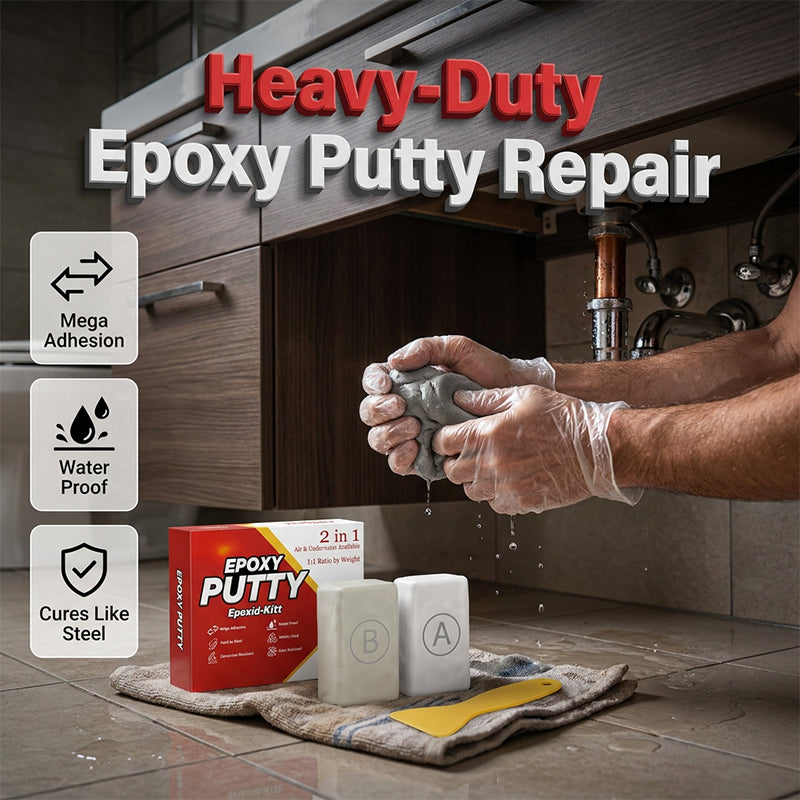 📢📢48% RABATT !! ⏰AB Epoxy Putty – reparasjonsleire for steinmodeller