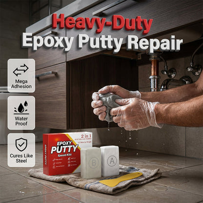 📢📢48% RABATT !! ⏰AB Epoxy Putty – reparasjonsleire for steinmodeller