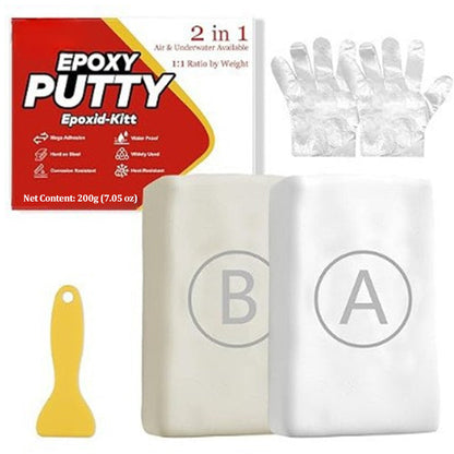 📢📢48% RABATT !! ⏰AB Epoxy Putty – reparasjonsleire for steinmodeller