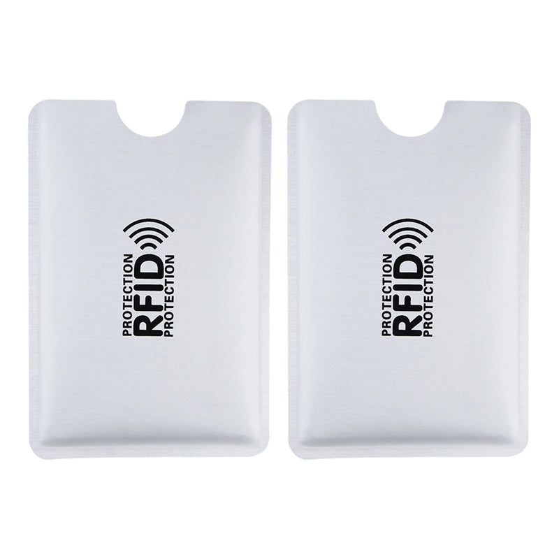 RFID-blokkerende ermer for kredittkort