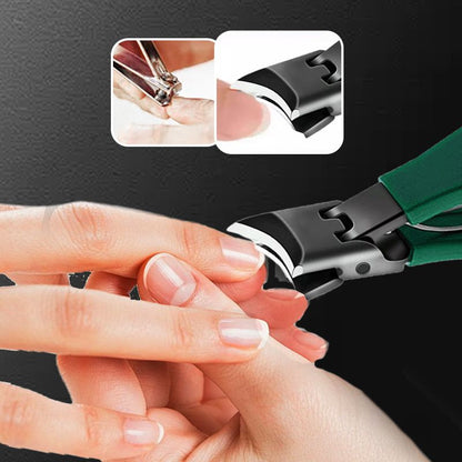 ✂️🦶 Negleklipper med bred kjeve – skarp, sprutsikker, ergonomisk og rustfri! 🌟 Kjøp 2 få 8 % rabatt!