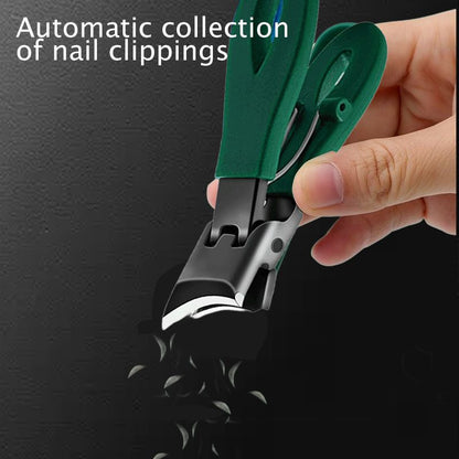 ✂️🦶 Negleklipper med bred kjeve – skarp, sprutsikker, ergonomisk og rustfri! 🌟 Kjøp 2 få 8 % rabatt!