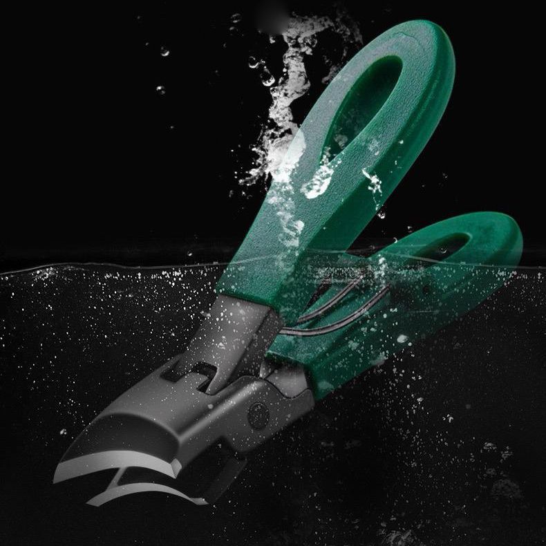 ✂️🦶 Negleklipper med bred kjeve – skarp, sprutsikker, ergonomisk og rustfri! 🌟 Kjøp 2 få 8 % rabatt!