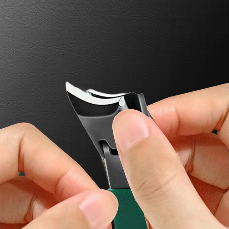✂️🦶 Negleklipper med bred kjeve – skarp, sprutsikker, ergonomisk og rustfri! 🌟 Kjøp 2 få 8 % rabatt!