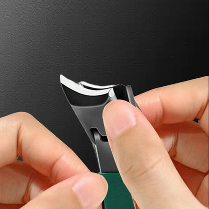 ✂️🦶 Negleklipper med bred kjeve – skarp, sprutsikker, ergonomisk og rustfri! 🌟 Kjøp 2 få 8 % rabatt!