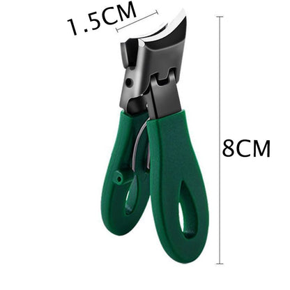 ✂️🦶 Negleklipper med bred kjeve – skarp, sprutsikker, ergonomisk og rustfri! 🌟 Kjøp 2 få 8 % rabatt!