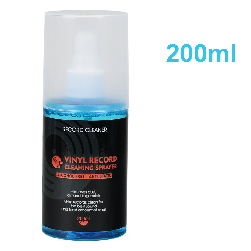 🎵 TIDSBEGRENSET KJØP 2 FÅ 1 GRATIS! 💥 Antistatisk rengjøringsspray for vinylplater – Alkoholfri, støvfjerner, fin tåke ✨