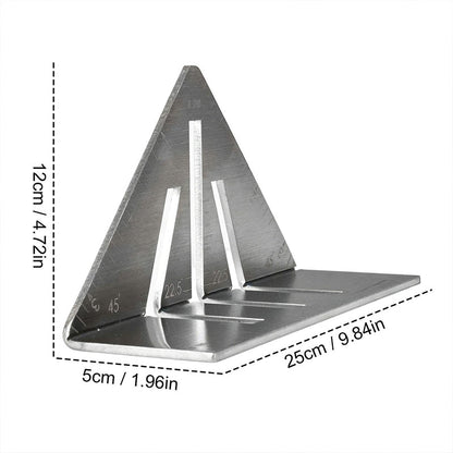 Square Tube Marking Saddle Ruler