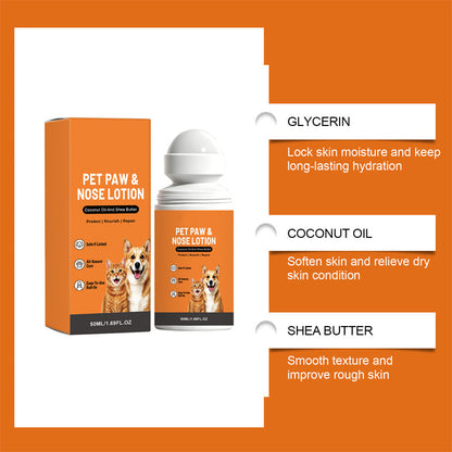 Dypfuktende lotion for kjæledyrpoter