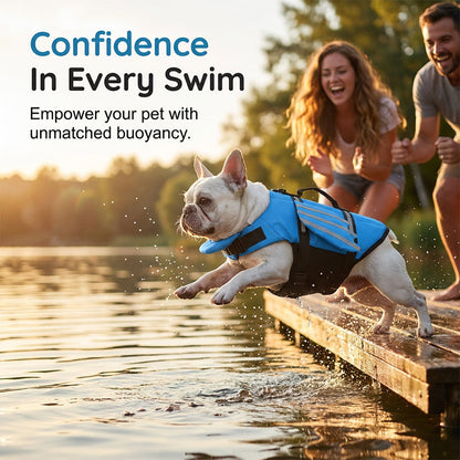 🥳2026 SUPERTILBUD🥳💞Over 50 000 solgt!🐕👼 48 % RABATT! Reflekterende redningsvest med englevinger til hunder – Høy oppdrift, håndtak for rask redning og pustende netting. Reflekterende striper for svømming om kvelden. Trygt og søtt! 🌊✨