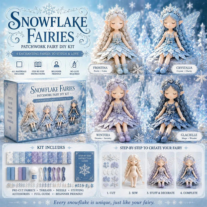 🔥48 % RABATT SISTE DAG🧵Fairy Patchwork DIY-kolleksjon